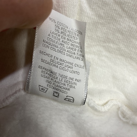 Vintage Nike White Side Swoosh Sweatshirt Size XL - Picture 5 of 5